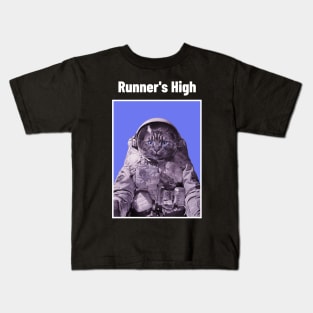 Runner's High Astrocat Kids T-Shirt